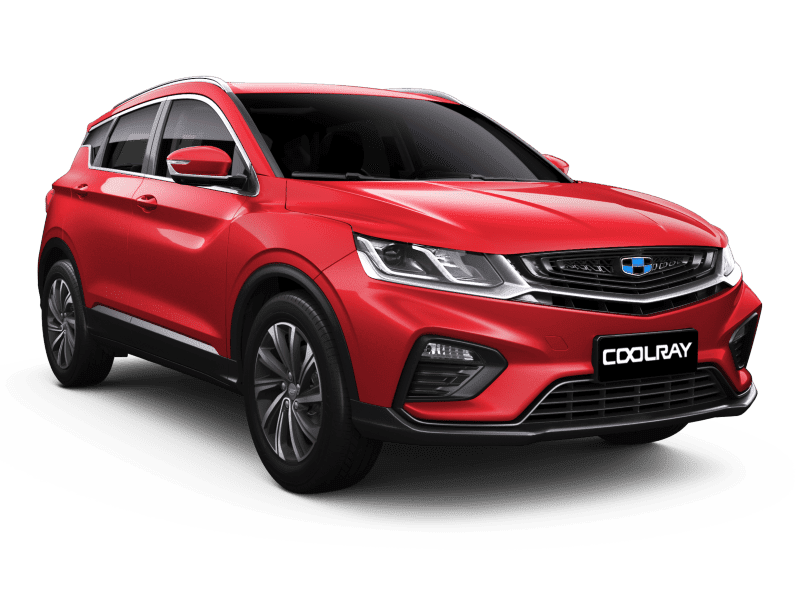 Купить Geely Coolray в Сургуте - Красный